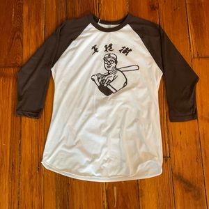 Men’s baseball shirt from The Big Lebowski